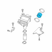 OEM Infiniti Hose Air Inlet Diagram - 14463-5CA2A