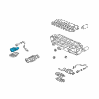 OEM 1996 Acura NSX Cover, Front Converter (Upper) Diagram - 18182-PR7-A30