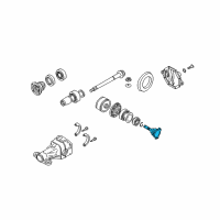 OEM Infiniti G37 Flange Assy-Side Diagram - 38220-JK01A