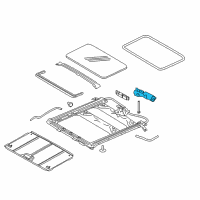 OEM 2004 Mercury Marauder Motor Diagram - 3W1Z-15790-AA