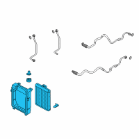 OEM 2012 BMW X6 Engine Oil Cooler Diagram - 17-21-7-585-286