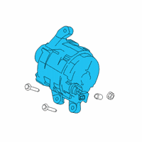 OEM 2021 Ford Transit Connect Alternator Diagram - KV6Z-10346-C