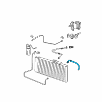 OEM 2006 Dodge Ram 1500 Line-A/C Suction Diagram - 55057013AB