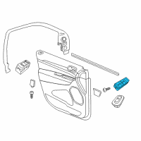 OEM 2011 Jeep Grand Cherokee Switch-Window And Door Lock Diagram - 68030823AE