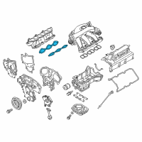 OEM 2016 Nissan Maxima Gasket-Manifold Diagram - 14035-JA10C