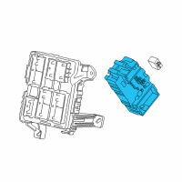 OEM 2015 Chevrolet Suburban Fuse Box Diagram - 23200660