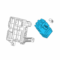 OEM Cadillac Escalade ESV Fuse Box Diagram - 84114431
