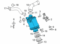OEM BMW 530i Charge-Air Cooler Diagram - 17-51-8-660-689