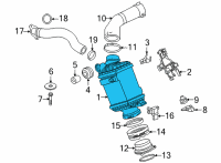 OEM 2020 BMW X5 Charge-Air Cooler Diagram - 17-51-8-660-689