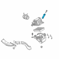 OEM 2021 Ford Transit Connect Air Mass Sensor Diagram - J1BZ-12B579-A