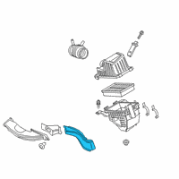 OEM Ford Transit Connect Inlet Tube Diagram - KV6Z-9C675-C