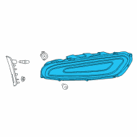 OEM 2015 Dodge Viper Lamp-Tail Diagram - 5035178AD