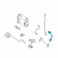 OEM 2016 Infiniti QX70 Front Oxygen Sensor Diagram - 22693-1PM0A