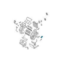 OEM Hyundai Accent Actuator Assembly-Mix Diagram - 97159-1E000