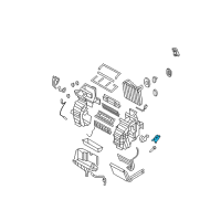 OEM 2006 Hyundai Accent Actuator Assembly-Mix Diagram - 97159-1E000