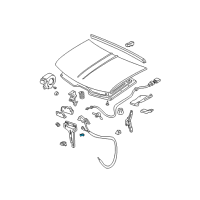 OEM 1992 GMC C1500 Bulb-Rear Compartment Courtesy Lamp Diagram - 142454