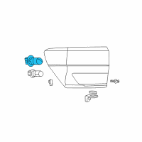 OEM Jeep Wrangler Bulb Diagram - L0003157