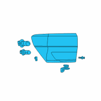 OEM Jeep Grand Cherokee Lamp-Tail Diagram - 55079421AG
