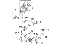 OEM BMW DECOUPLING ELEMENT Diagram - 13-71-9-500-708