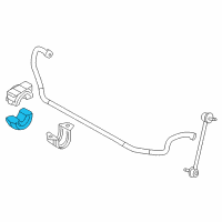 OEM BMW M3 Rubber Mount, Stabiliser, Lower Section Diagram - 31-35-2-283-516