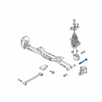 OEM 2002 Chevrolet Impala Rear Lateral Rod Bolt Diagram - 11516464