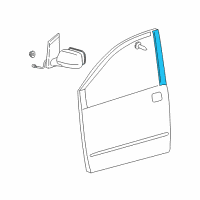 OEM 2005 Toyota Sienna Applique Diagram - 75755-08013