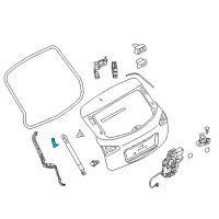 OEM 2010 Infiniti FX50 Bracket Assy-Check Arm Diagram - 90454-1CA0A