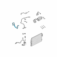 OEM 2008 Ford Escape Discharge Line Diagram - 8L8Z-19972-B