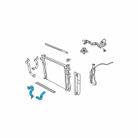 OEM 2009 Dodge Grand Caravan Hose-Radiator Outlet Diagram - 5005314AA