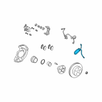 OEM 2015 Lexus RX450h Hose, Flexible Diagram - 90947-A2052