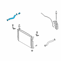 OEM Kia Stinger Hose Assembly-Radaator, Lower Diagram - 25415J5000