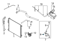 OEM Kia K5 Sensor Assembly-Water Te Diagram - 392202M425