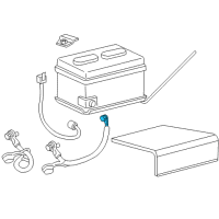 OEM 2007 Dodge Caliber Terminal-Battery Diagram - 5161517AA