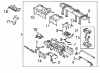 OEM Hyundai Elantra BUS BAR-LOW VOLTAGE BATTERY Diagram - 375C7-BY000