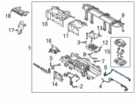 OEM 2021 Hyundai Elantra Cable-Power, Negative High Volt Diagram - 37564-BY000