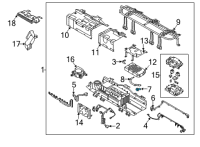 OEM 2021 Hyundai Elantra BUS BAR-LOW VOLTAGE BATTERY Diagram - 375B9-BY000