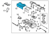 OEM Hyundai PANEL ASSY-HIGH VOLTAGE COVER Diagram - 37595-BY000