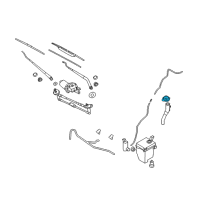 OEM 2010 Hyundai Accent Cap-Windshield Washer Reservoir Diagram - 98623-1G000