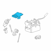 OEM Chevrolet Suburban 1500 Module, Electronic Suspension Control Diagram - 15095294