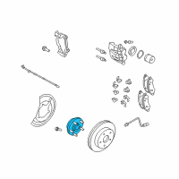 OEM 2007 Chrysler Aspen Hub-Brake Diagram - 52104499AI