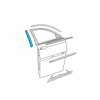 OEM 2007 Chrysler Pacifica APPLIQUE-B Pillar Diagram - 4894436AE