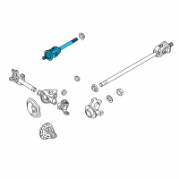 OEM 2007 Ford F-250 Super Duty Axle Assembly Diagram - FC3Z-3219-B