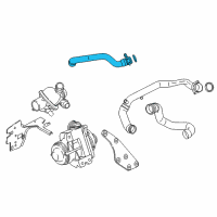 OEM 2010 BMW 535i GT Water Hose Assy Diagram - 11-53-7-580-969