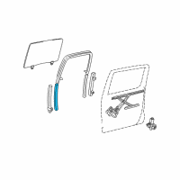 OEM 2009 Toyota Tacoma Run Channel Diagram - 68144-04020