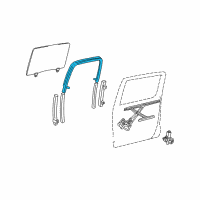 OEM 2015 Toyota Tacoma Run Channel Diagram - 68142-04010