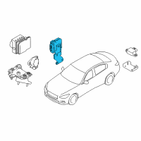 OEM Infiniti Q50 Controller Assembly-IDM Diagram - 476A0-4HL0B