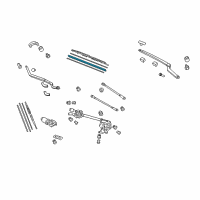 OEM 2011 Acura RL Rubber, Blade (700MM) Diagram - 76622-SJA-A01