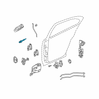 OEM 2007 Saturn Vue Door Ajar Switch Diagram - 22600228