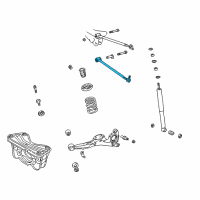 OEM 1999 Toyota RAV4 Lower Control Arm Diagram - 48730-42010