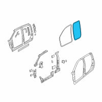 OEM Ram 3500 Seal-Door Opening Diagram - 55112355AC